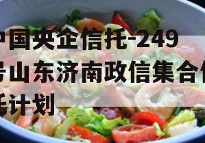 中国央企信托-249号山东济南政信集合信托计划