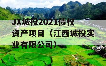 JX城投2021债权资产项目（江西城投实业有限公司）