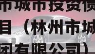 林州市城市投资债权融资项目（林州市城市投资集团有限公司）