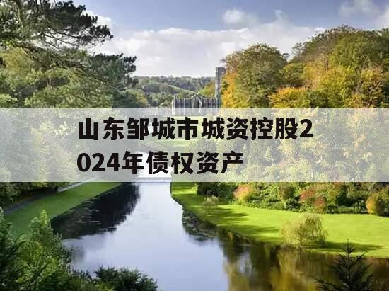 山东邹城市城资控股2024年债权资产