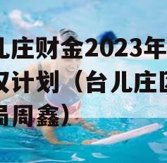 台儿庄财金2023年债权计划（台儿庄区财政局周鑫）