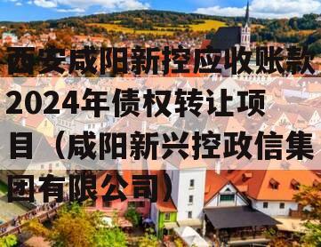 西安咸阳新控应收账款2024年债权转让项目（咸阳新兴控政信集团有限公司）