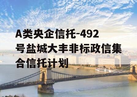 A类央企信托-492号盐城大丰非标政信集合信托计划