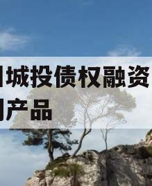 兖州城投债权融资计划系列产品 兖州城投债权融资计划系列产品
