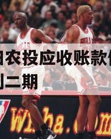 汝阳农投应收账款债权计划二期 汝阳农投应收账款债权计划二期