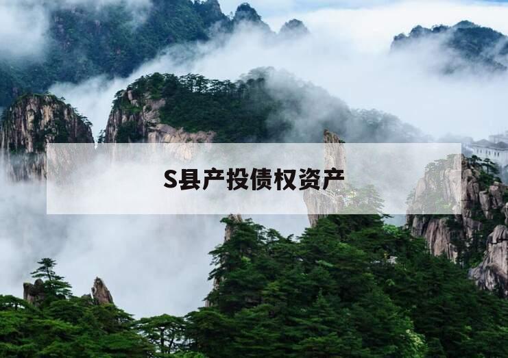 S县产投债权资产