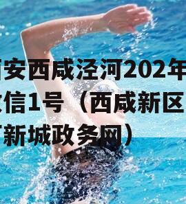 西安西咸泾河202年政信1号（西咸新区泾河新城政务网）