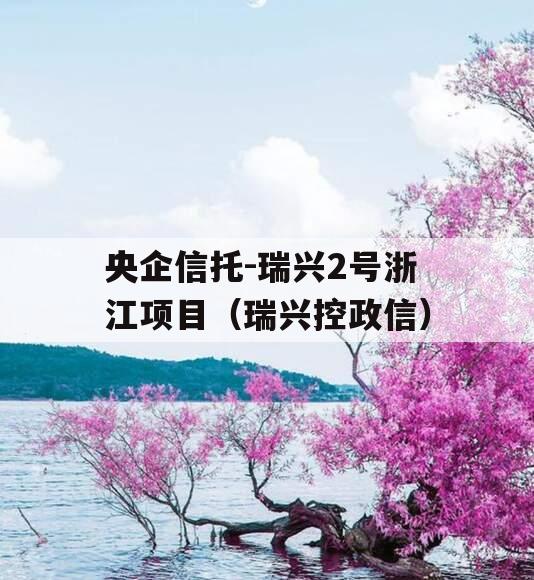 央企信托-瑞兴2号浙江项目（瑞兴控政信）