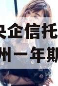 A级央企信托-836号泰州一年期非标