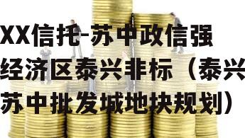 XX信托-苏中政信强经济区泰兴非标（泰兴苏中批发城地块规划）
