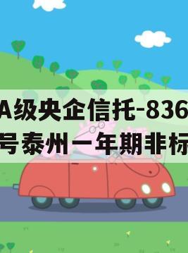 A级央企信托-836号泰州一年期非标