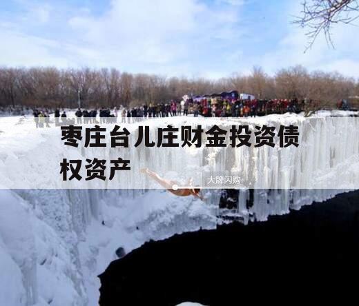 枣庄台儿庄财金投资债权资产
