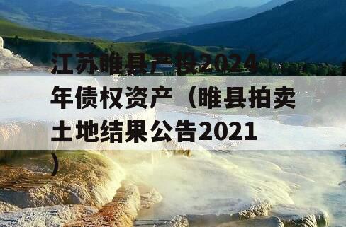 江苏睢县产投2024年债权资产（睢县拍卖土地结果公告2021）