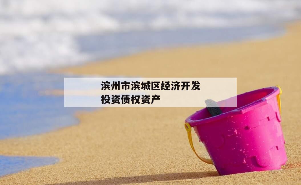 滨州市滨城区经济开发投资债权资产