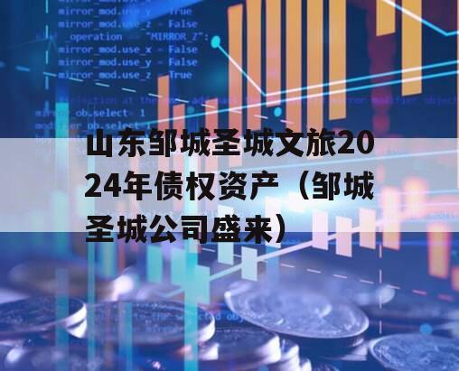 山东邹城圣城文旅2024年债权资产（邹城圣城公司盛来）