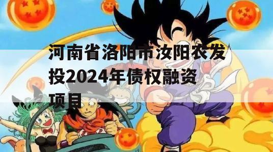 河南省洛阳市汝阳农发投2024年债权融资项目