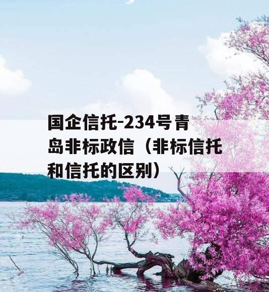 国企信托-234号青岛非标政信（非标信托和信托的区别）