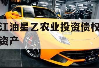 江油星乙农业投资债权资产