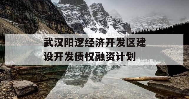 武汉阳逻经济开发区建设开发债权融资计划