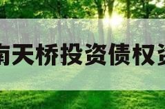 济南天桥投资债权资产