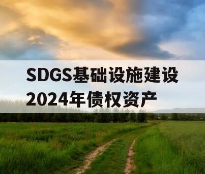 SDGS基础设施建设2024年债权资产