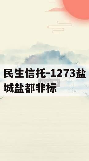 民生信托-1273盐城盐都非标
