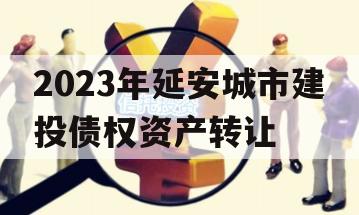 2023年延安城市建投债权资产转让