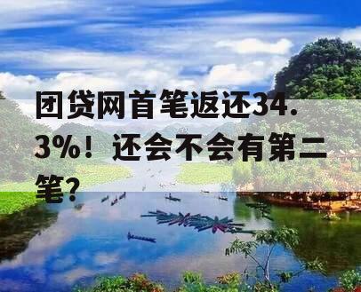 团贷网首笔返还34.3%！还会不会有第二笔？