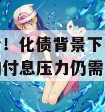 必看！化债背景下，城投的付息压力仍需关注