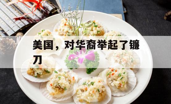 美国，对华裔举起了镰刀