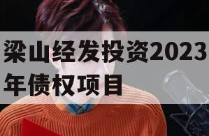 梁山经发投资2023年债权项目