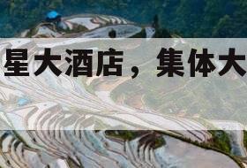 五星大酒店，集体大甩卖
