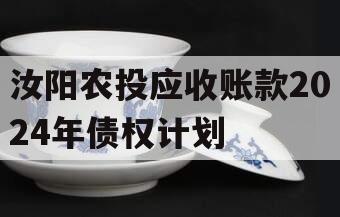 汝阳农投应收账款2024年债权计划