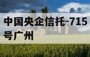 中国央企信托-715号广州