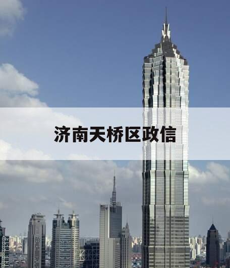 济南天桥区政信