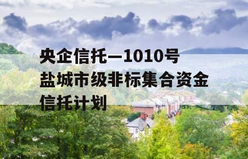 央企信托—1010号盐城市级非标集合资金信托计划