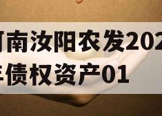 河南汝阳农发2024年债权资产01