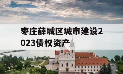 枣庄薛城区城市建设2023债权资产