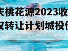重庆桃花源2023收益权转让计划城投债定融