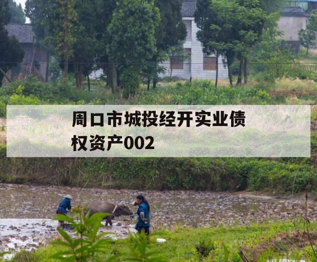 周口市城投经开实业债权资产002