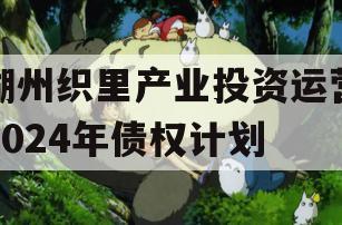 湖州织里产业投资运营2024年债权计划