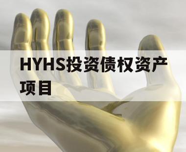 HYHS投资债权资产项目