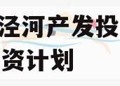 西安泾河产发投资2023融资计划