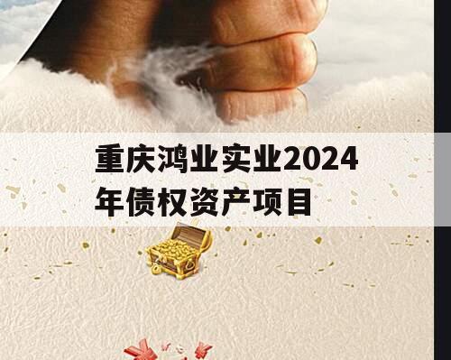 重庆鸿业实业2024年债权资产项目