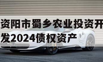 资阳市蜀乡农业投资开发2024债权资产