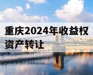 重庆2024年收益权资产转让