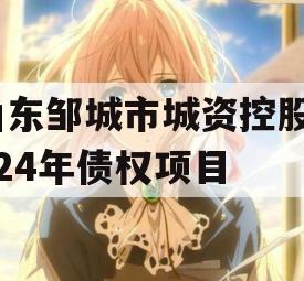 山东邹城市城资控股2024年债权项目