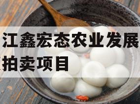 内江鑫宏态农业发展债权拍卖项目