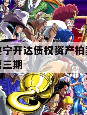 遂宁开达债权资产拍卖第三期