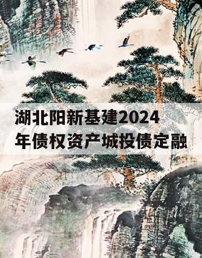湖北阳新基建2024年债权资产城投债定融